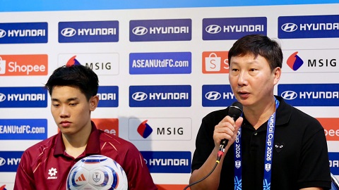  HLV Kim Sang Sik hài lòng khi ĐT Việt Nam ghi được nhiều bàn thắng